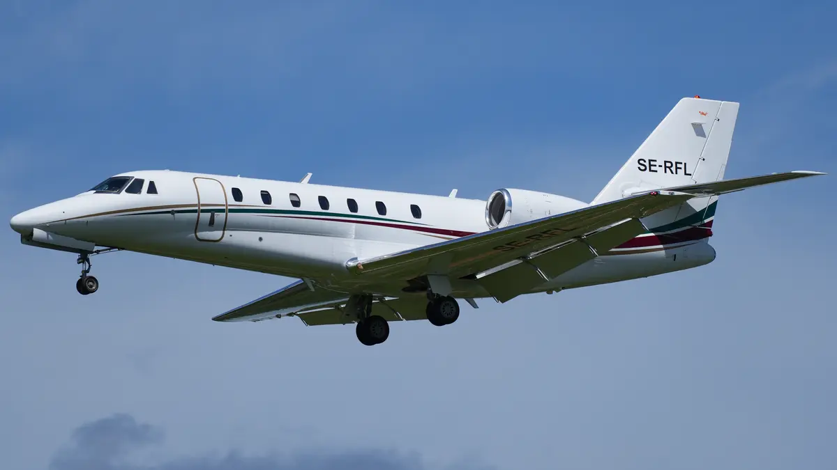 Citation Sovereign+ private jet exterior